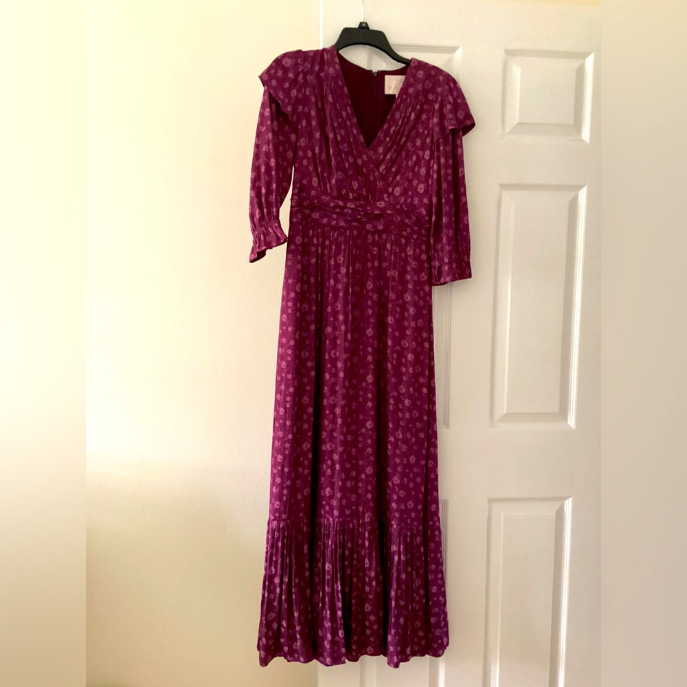 Gal Meets Glam Maxi Dress Size 4. Great Holiday Dress!!